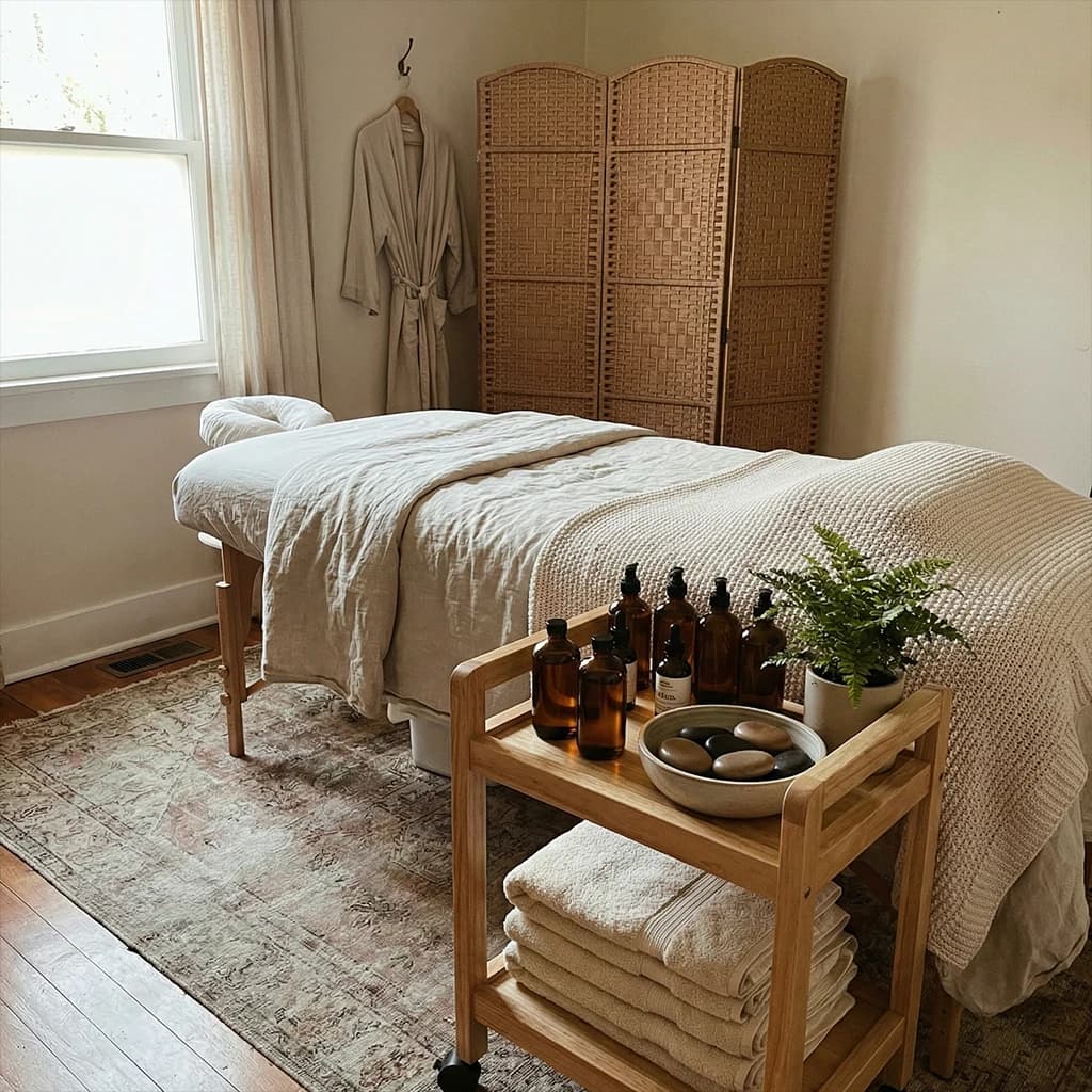 Ilustrační fotografie pro péči o tělo (masáže, fyzioterapie).